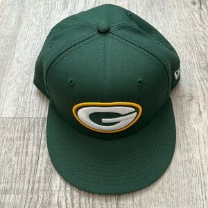New Era Green Bay Packers Hat; 6 3/4